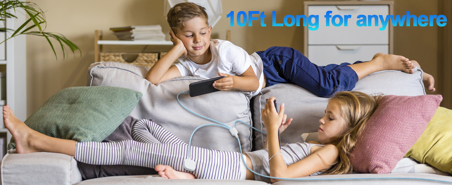 charging cables for multiple devices