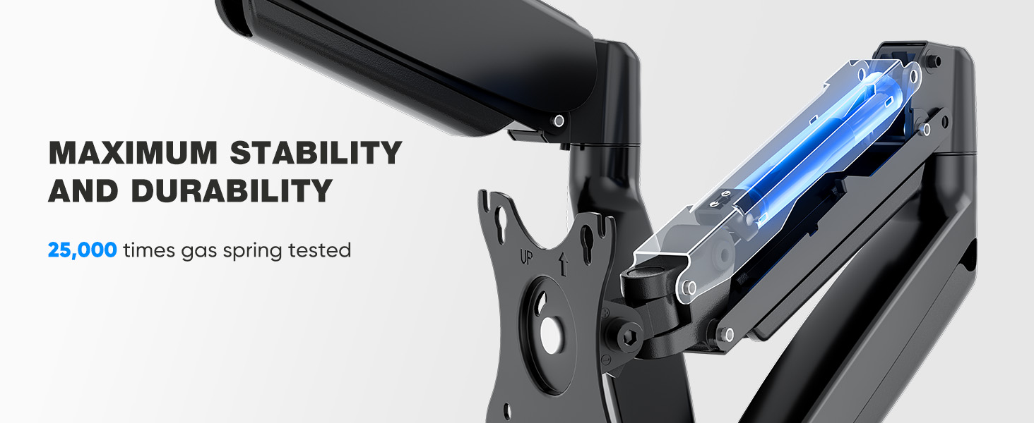 double monitor mount