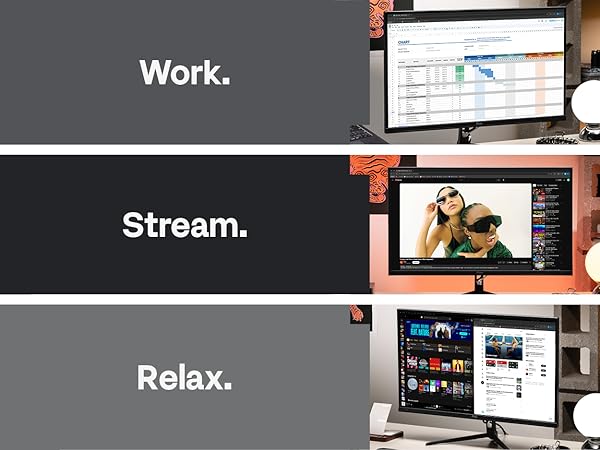 work. stream. relax.
