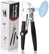 Bxgnip Commercial Can Opener with Magnet,Crank Can Opener Manual Heavy Duty with Comfortable Extr...