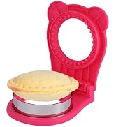 Sandwich Cutter and Sealer, Stainless Steel Uncrustable Sandwich Maker with Crimper, Round Circle...