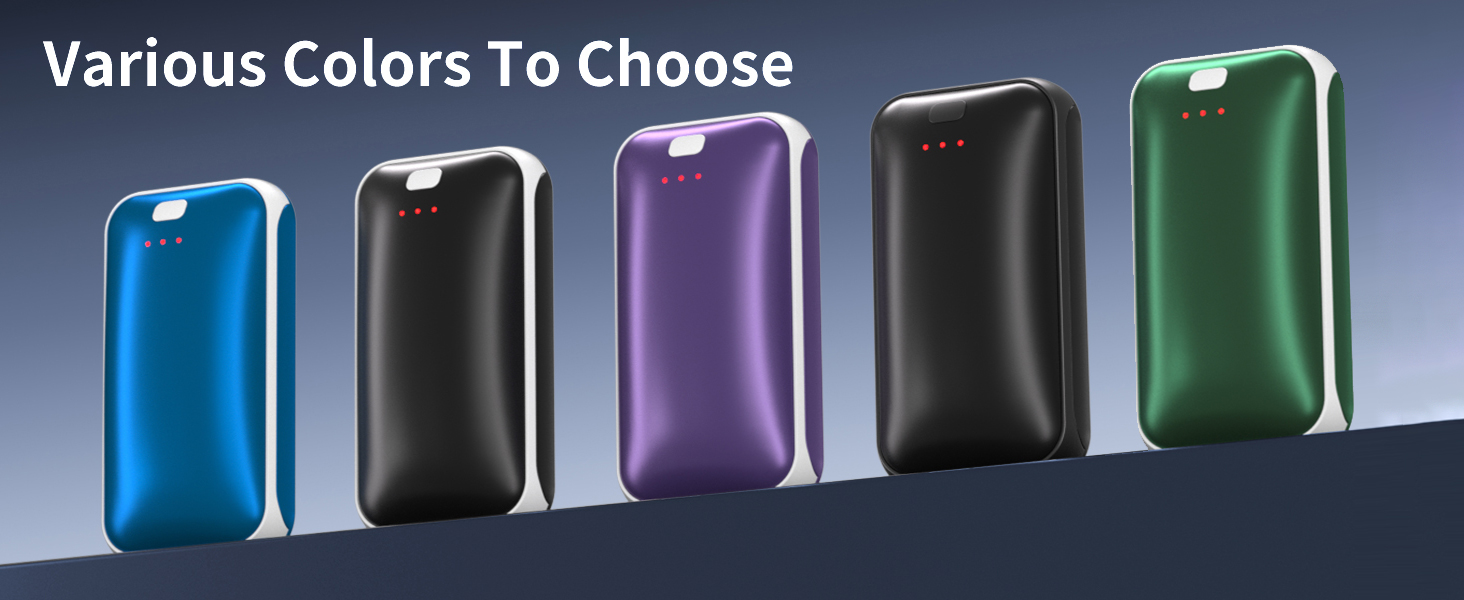 various colors pink blue black purple green portable mini heater small warming products for girls