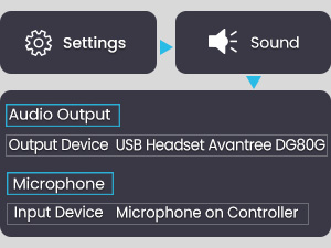 Audio and Sound Setting