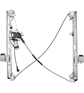 BDFHYK 741-644 Power Window Regulator with Motor Front Left Driver Side for Chevy Silverado, Taho...