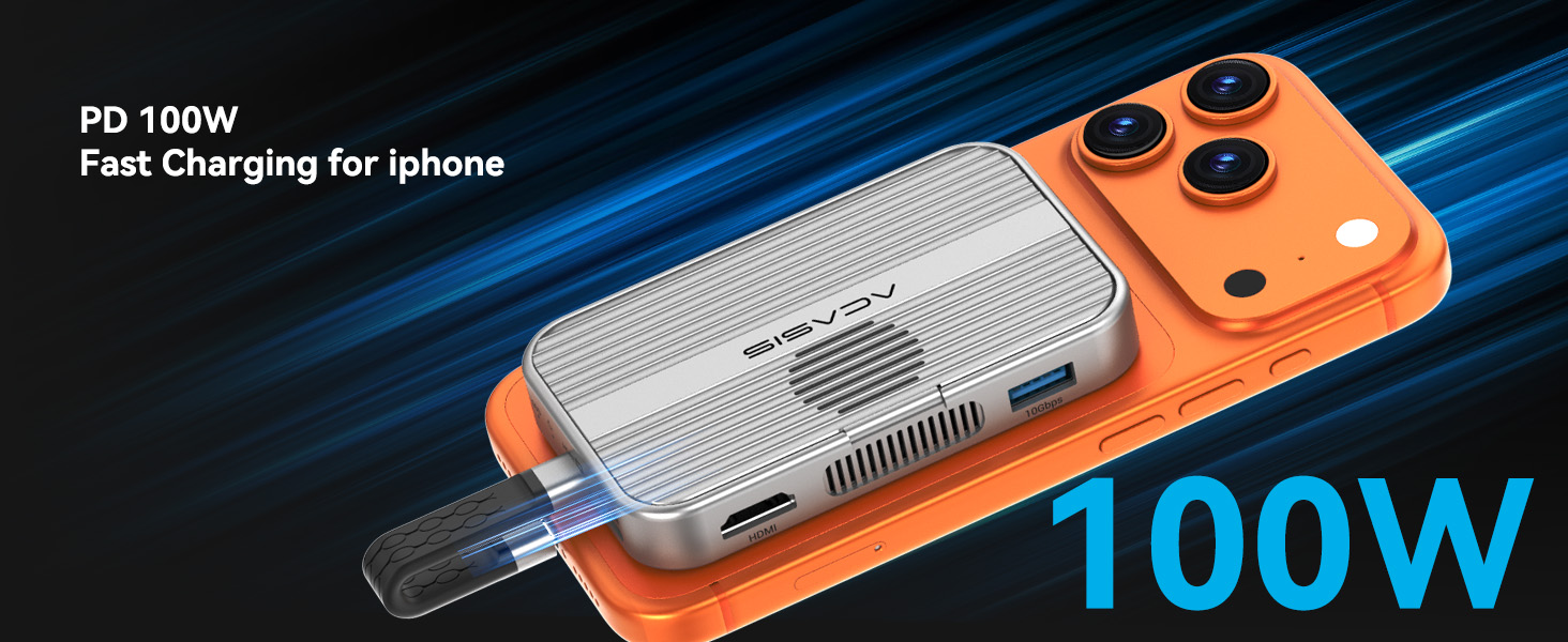 ACASIS 10Gbps Magnetic M.2 NVMe SSD Enclosure