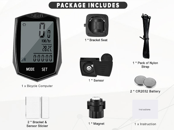 Bike Computer Speedometer