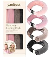 YANIBEST Heatless Hair Curler, No Heat Curling Rod Overnight, Heatless Hair Rollers to Sleep in, ...