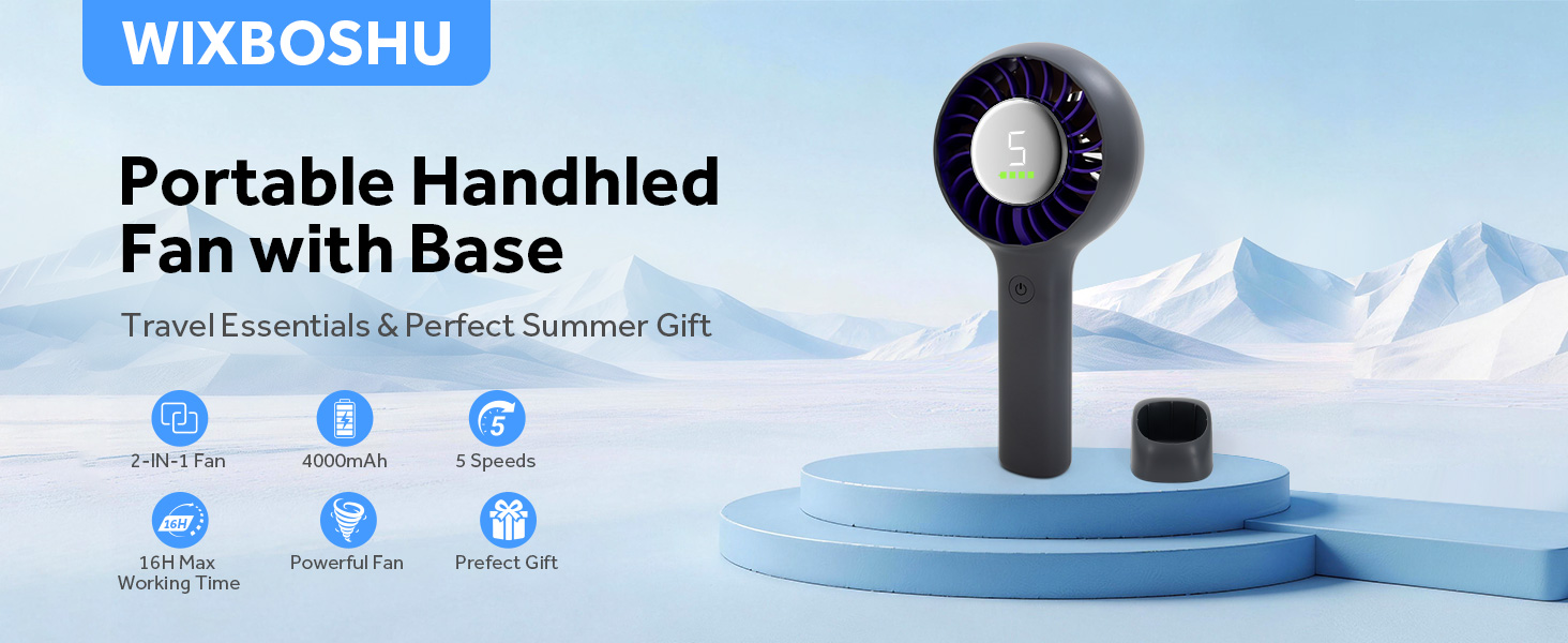 handheld fan
