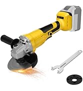 Cordless Angle Grinder for Dewalt 20V Max Battery, 10000RPM Brushless Grinder Power Tools with Gr...