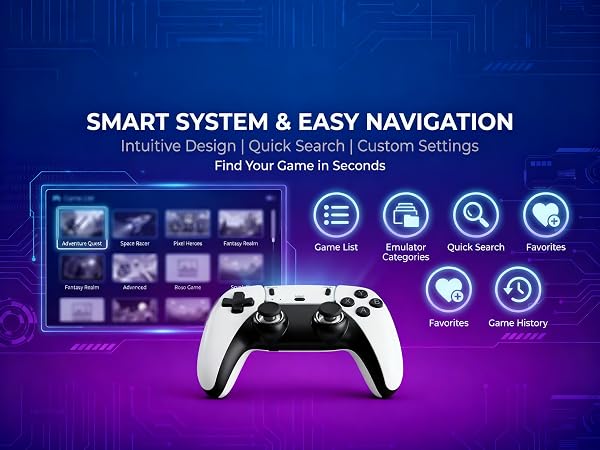upgraded retro gaming console