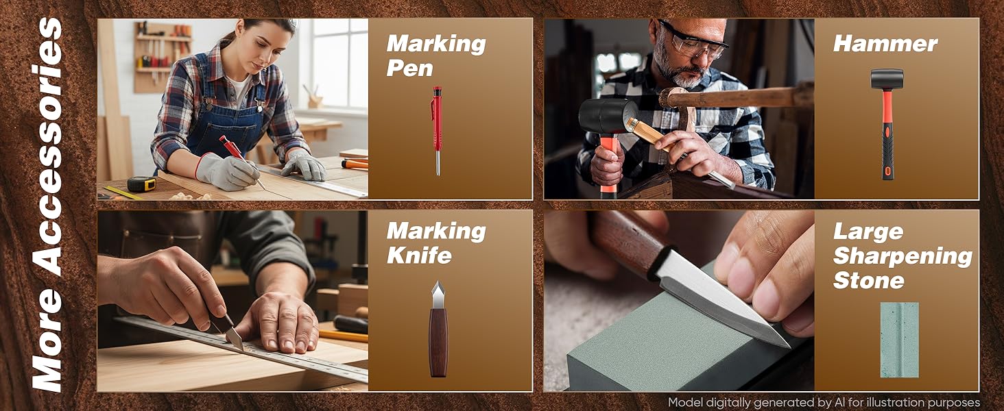 SakerNeo Deluxe Wood Carving Kit whittling kit