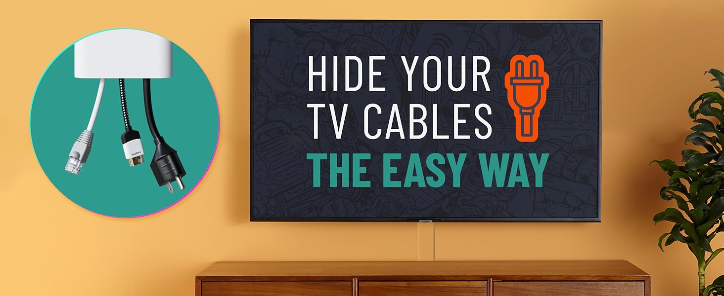 Hide your TV cables