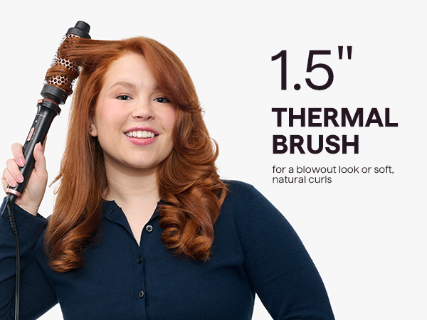 curling iron brush