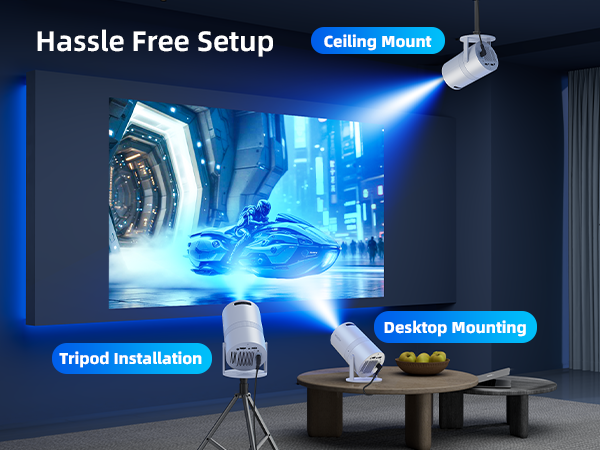 projector with wifi and bluetooth