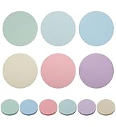 Linkstyle 60PCS 4" Carpet Markers Floor Dots, Multicolor Circle Spots Markers for Classroom Teach...