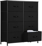 Sweetcrispy Dresser, Dresser for Bedroom Drawer Organizer Storage Drawers, Fabric Storage Tower w...