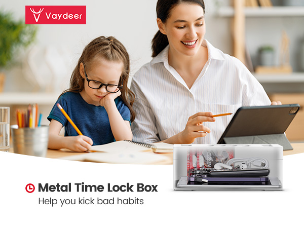 Metal Time Lock Box Help you kick bad habits