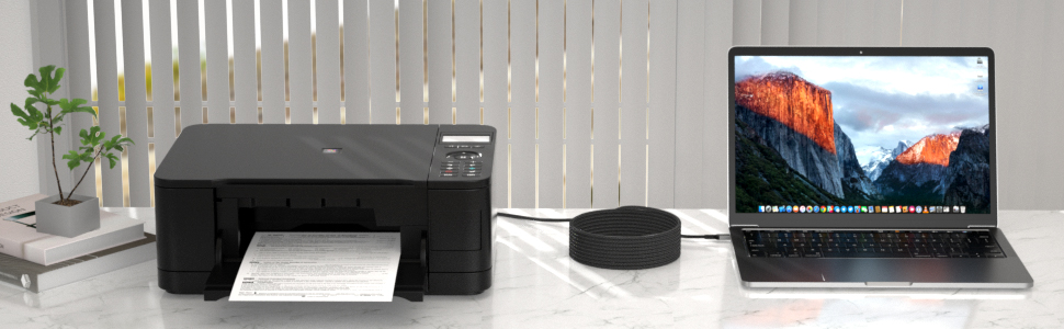 IALEGANT USB Printer Cable