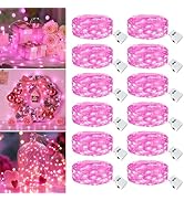 12 Pack Fairy Lights Battery Operated - 7ft 20 Led Twinkle Lights 3 Modes, Bulk Mini String Light...