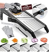 Gramercy Mandoline Food Slicer, Vegetable Cutter, Potato Slicer, Mandolin for Kitchen, Veggie Cut...