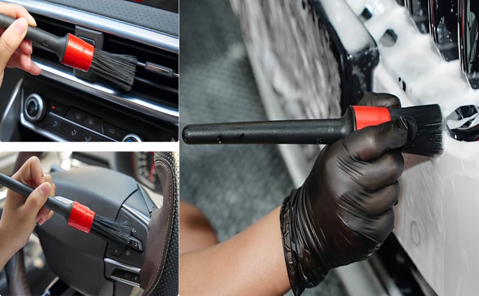 Auto Car Detailing Brush Set