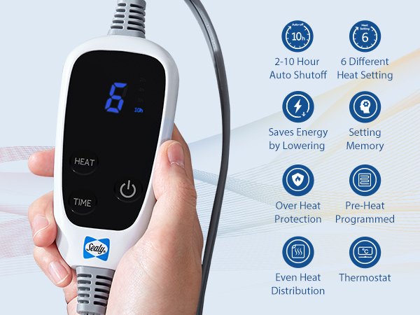 heated throw blanket electric blanket