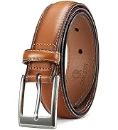 CHAOREN Mens Belts Leather Gift for Men - Ideal Match for Mens Dress Shoes