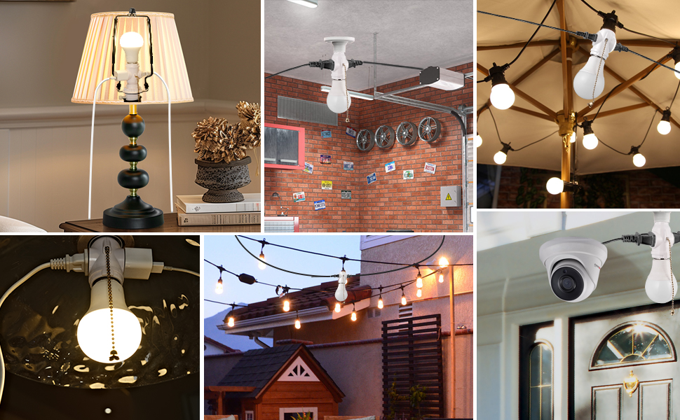 light socket outlet adapter