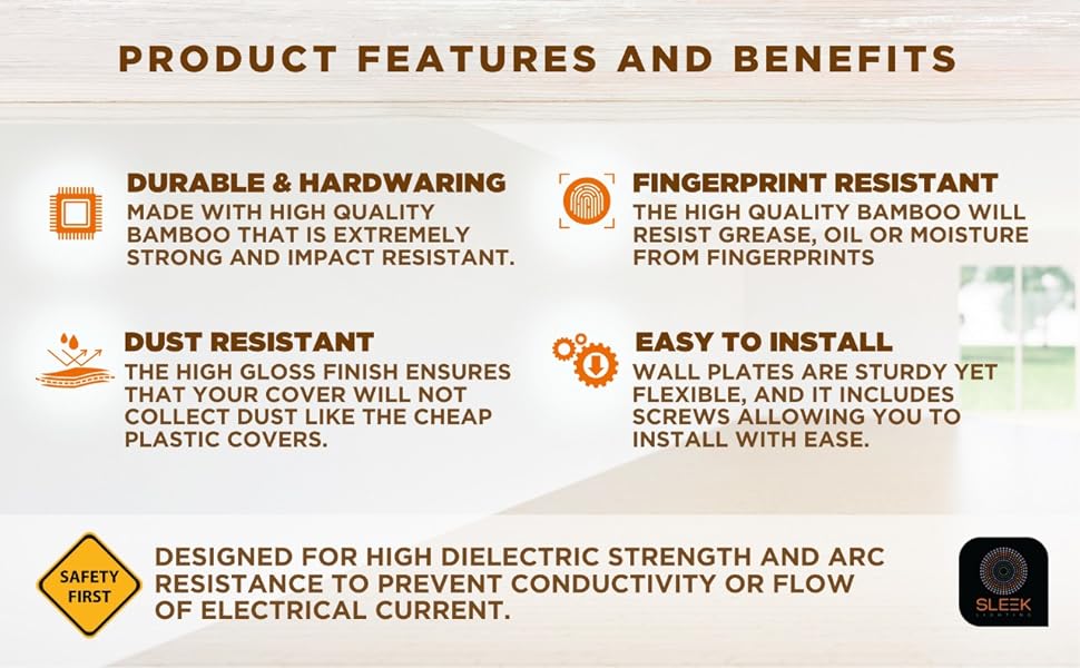 lightswitch duplex brushed nickel electric brush blank wallplate brown dimmer copper plug cast