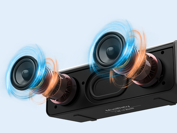 stereo bluetooth speaker small