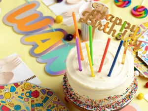 Coterie birthday party plates