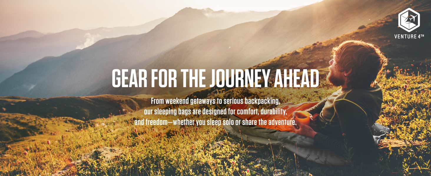 Premium Sleeping Bags by VENTURE 4TH