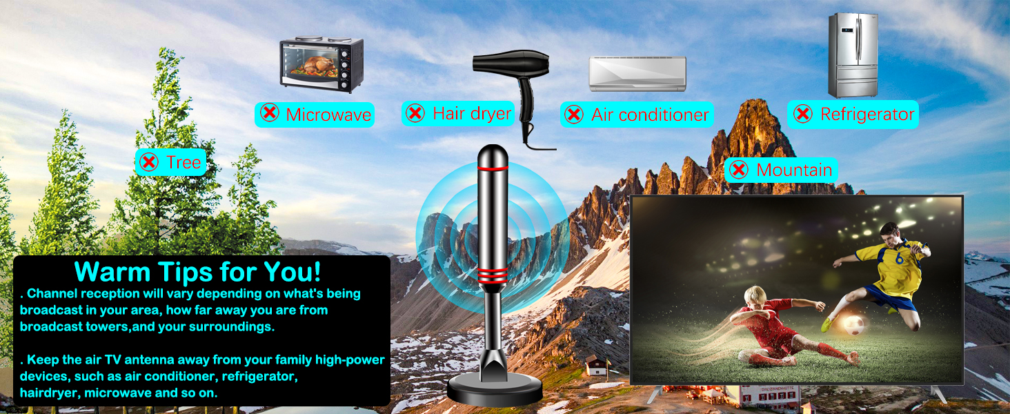 digital tv antenna for smart tv