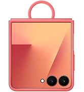 Samsung Galaxy Z Flip7 Official Ring Phone Case Silicone, Easy to Carry, Soft, Sleek, US Version,...