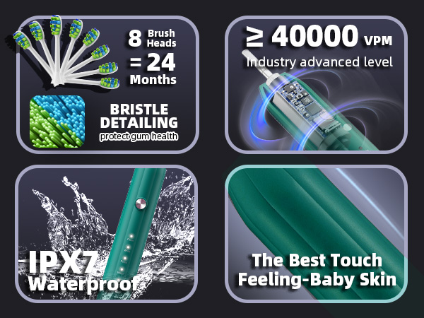 7AM2M SONIC ELECTRIC TOOTHBRUSH NEW UPGRADE