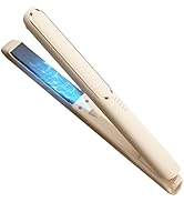 ZEOEZHBI Ceramic Flat Iron Hair Straightener and Curler 2 in 1, Hair Straightener Flat Iron Curli...