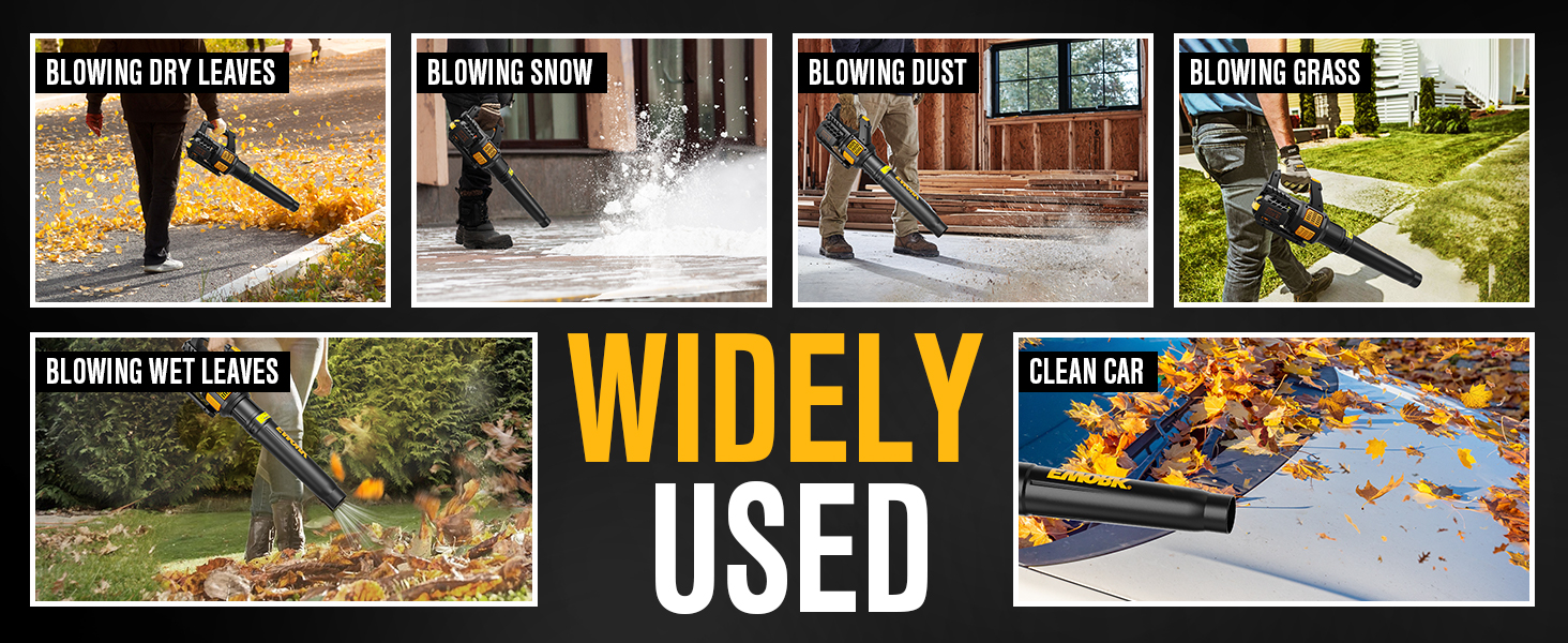 Lightweight Leaf Blowers for Blowing Leaves, Patio Cleaning, Lawn Care and Dust