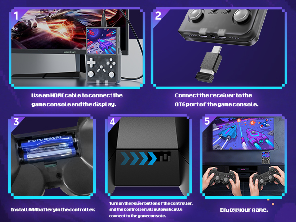 retro handheld game console