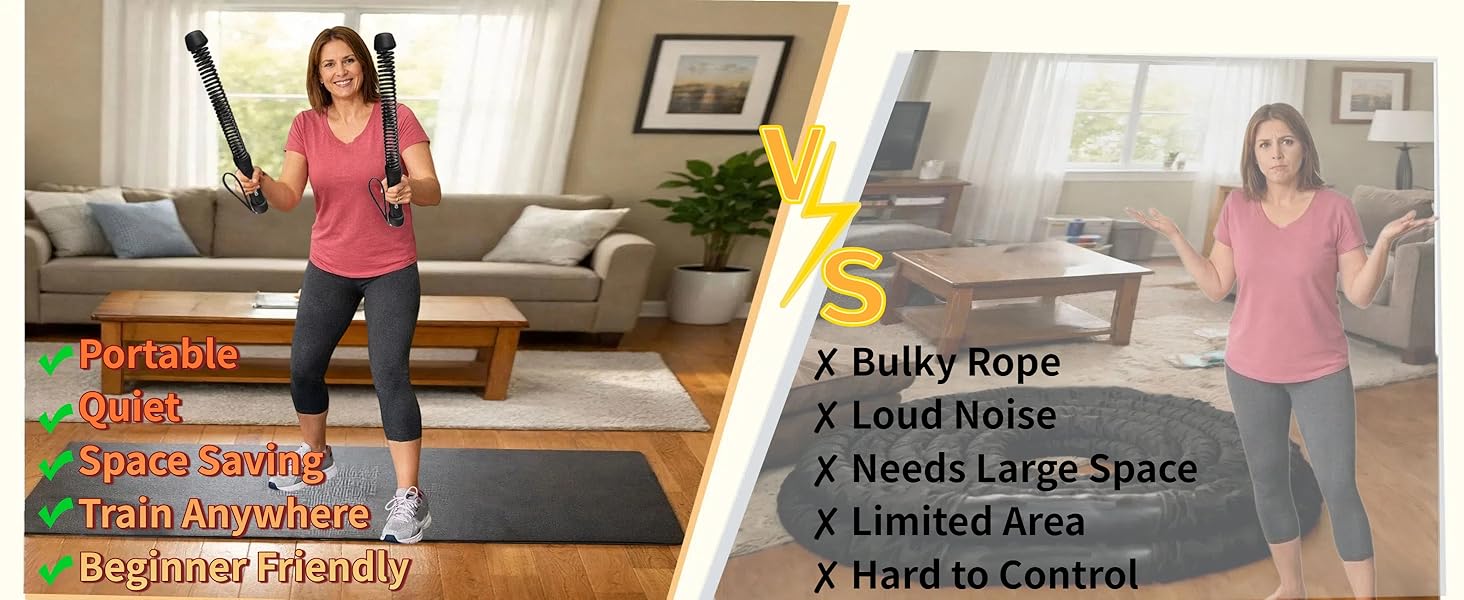 ropesless battle ropes