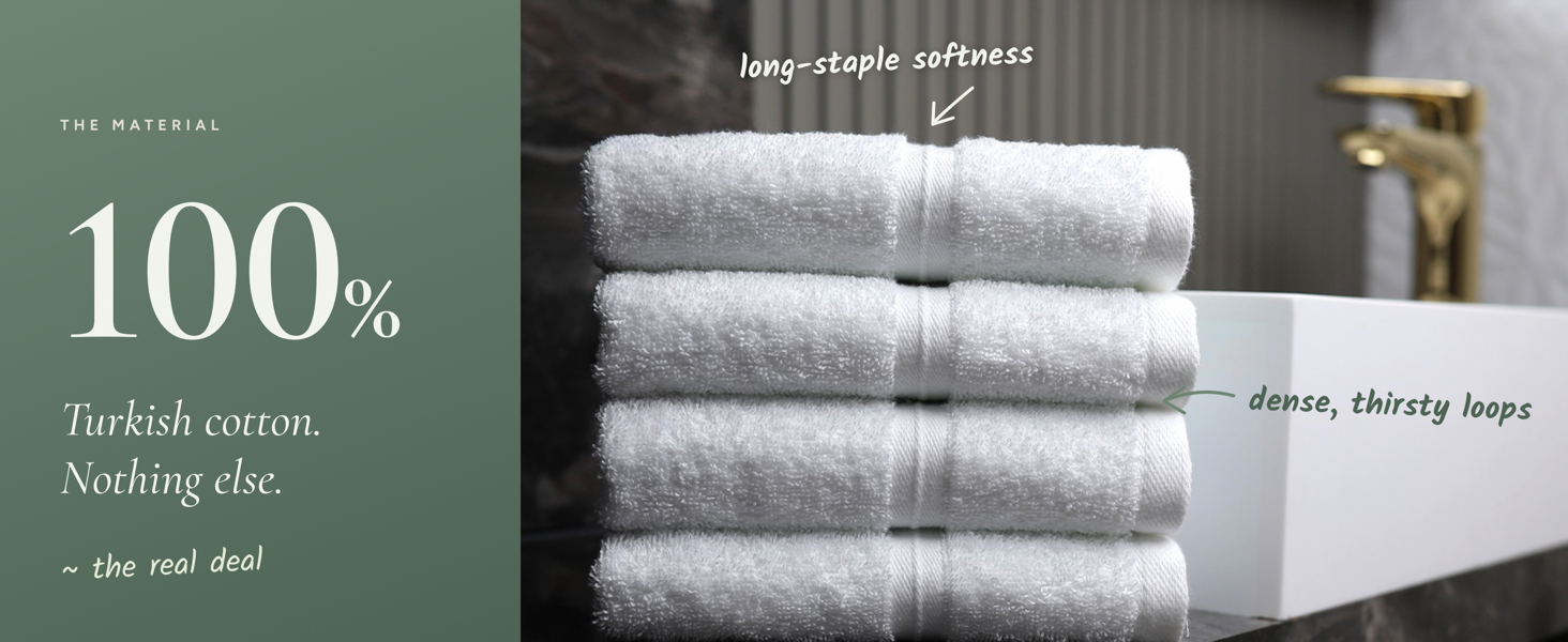 100% Turkish cotton towel, dense thirsty loops, soft absorbent quick dry bath towels