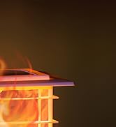 Solar Flame Post Lights