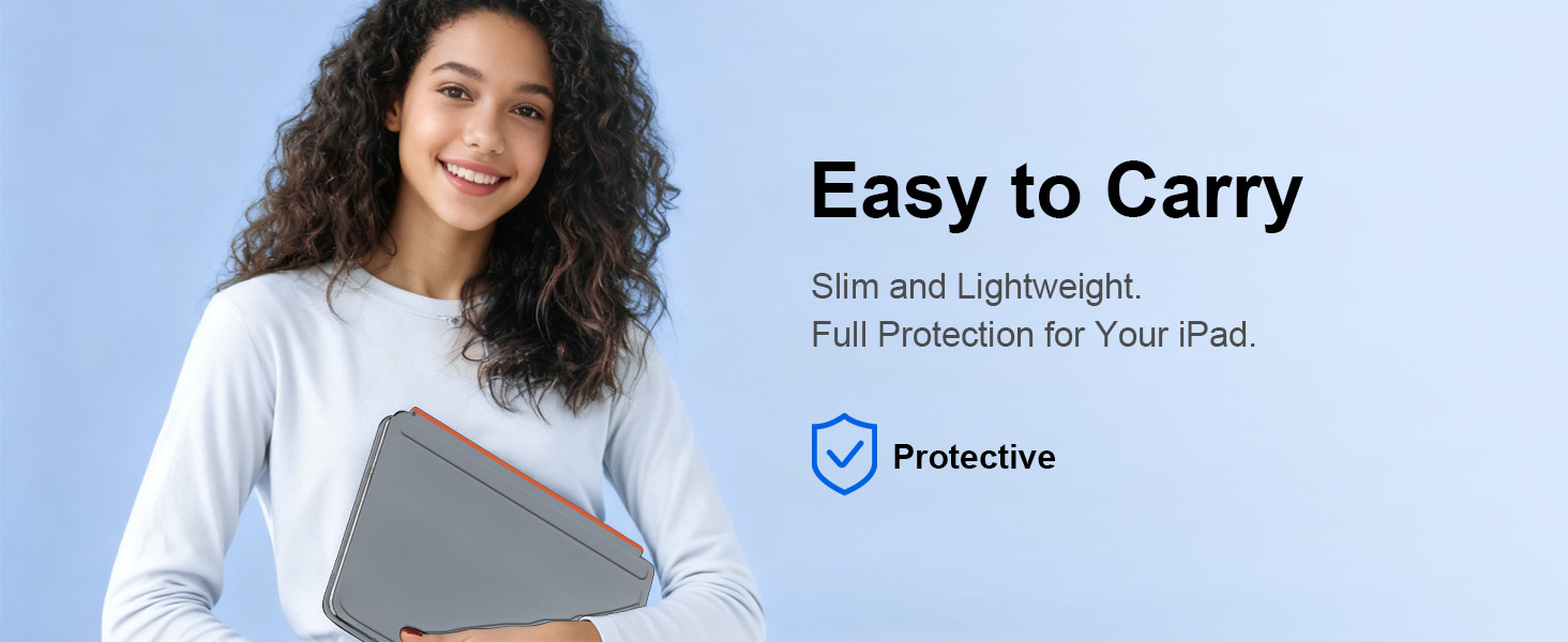 Lightweight and Portable iPad Keyboard Case