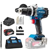 Dong Cheng 20V Brushless Hammer Drill, 1065 in-lbs, 1/2