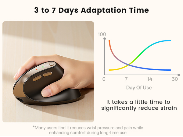 vertical mouse adaptation time