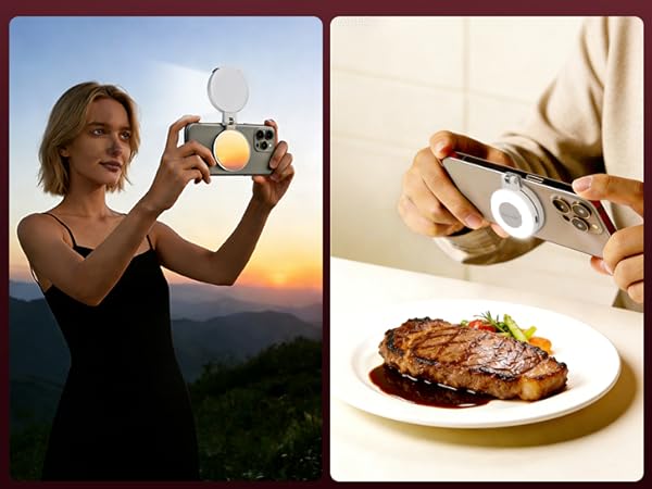 picture lights selfie ring light for iphone phone light for video recording filming light