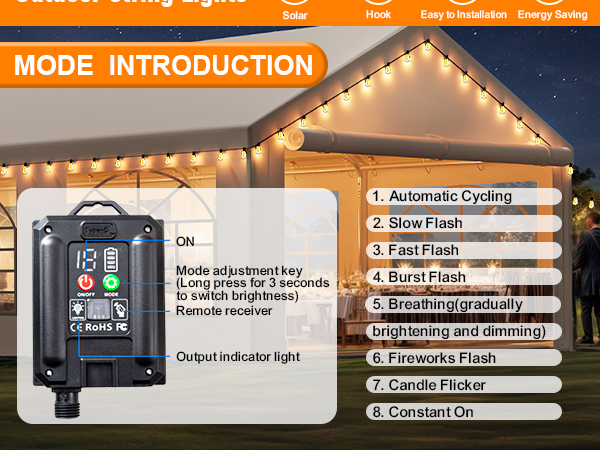 solar patio lights