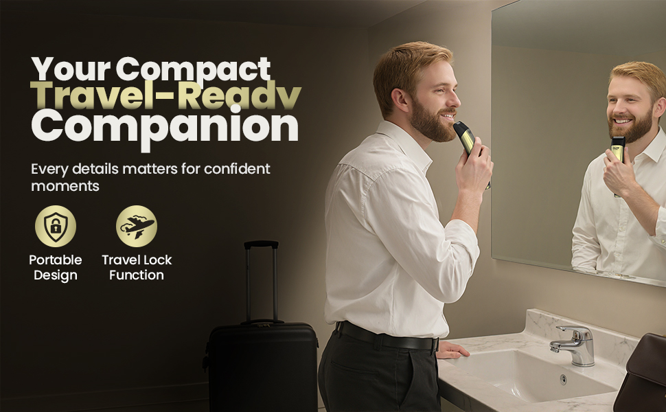 mens clippers and grooming set best beard trimmer for men 2025 hair and beard trimmer for men