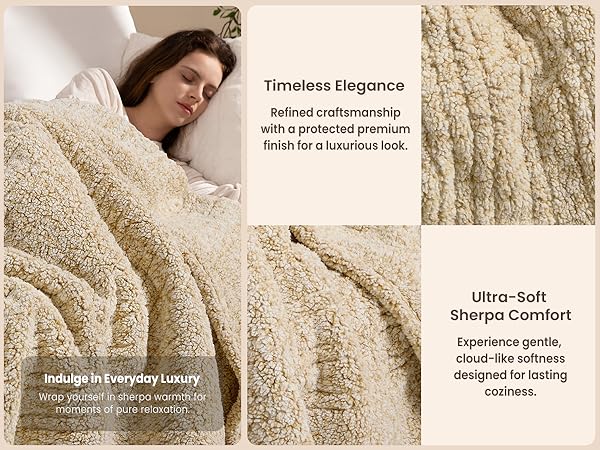 heated blanket throw