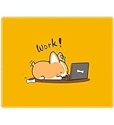 Qisan Gaming Mouse Pad with Nonslip Rubber Base | Comfy, Foldable Mouse Mat for Desktop, Laptop, ...