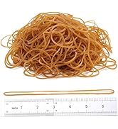 Rubber Bands 6.5inch 0.44bl Rubber Bands for Office Supplies School Home (6.5” x 0.125”)
